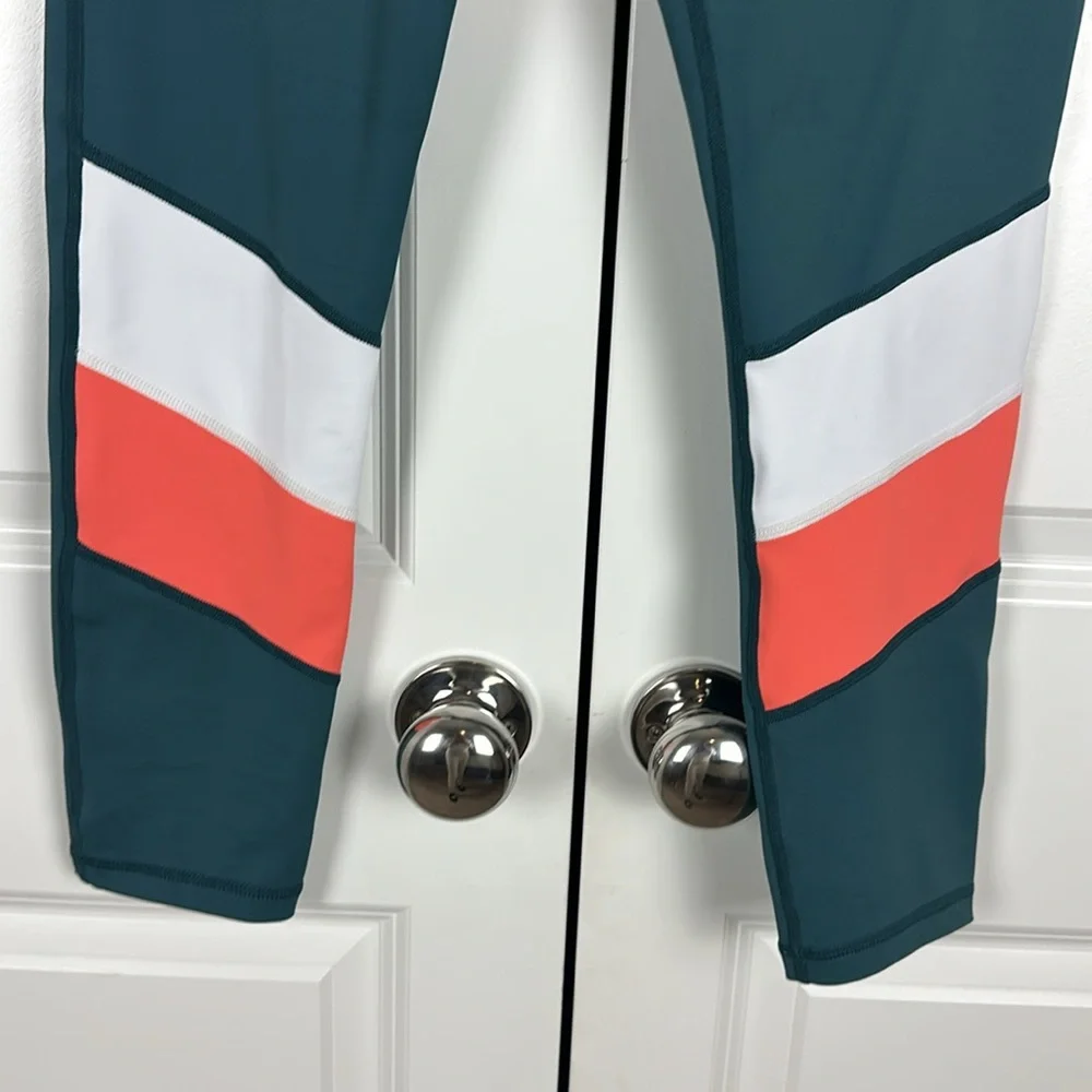 ZYIA Teal Angle Light n Tight Leggings - Picture 4 of 7